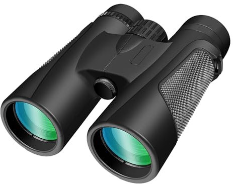 25X60 Fernglas HD Kompakt Fernglas Erwachsene Wasserdicht 60mm Großes Okular Ferngläser FMC-Linse Feldstecher für Erwachsene Vogelbeobachtung Reisen Jagd Konzert Sport im Freien