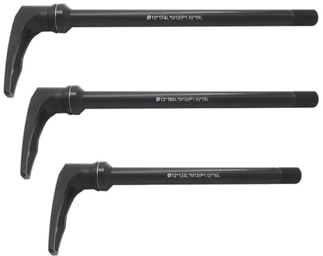 Sgancio Rapido Bici,Sgancio Rapido Bicicletta Leva Uso apto para perno passante Uso apto para bicicletta 100/142/148x12mm, Uso apto para accessori Uso apto para ciclismo con albero cilindrico a sganci