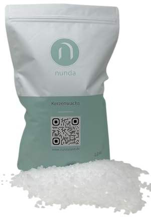 Kerzenwachs Granulat zum Kerzen Gießen, Wachsgranulat für Kerzenherstellung (2, kg)