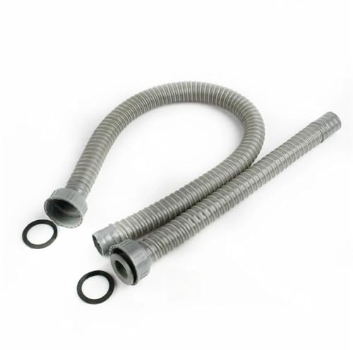 Tuyau de vidange universel for évier cuisine, lave-vaisselle, 45 mm à 0,4 2 m, pièces(45mm-1.5m)