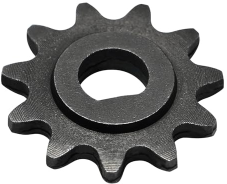 25H D-Type Motor Sprocket, 8mm x 7mm D-Bore High Speed Pinion Gear for 25H Chain Electric Scooter Mini Bike Go Kart Pocket Bike Brushed Motor Chain Drive Replacement (11T)