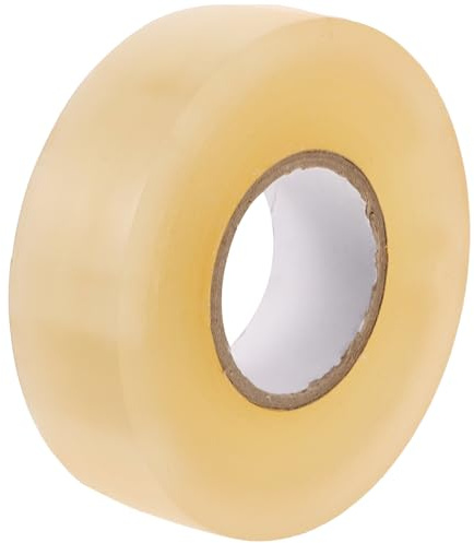 Mikinona Ruban de Hockey sur Glace Transparent PVC Adhésif Antidérapant Haute Viscosité pour Bâton de Hockey Maintien Sécurisé