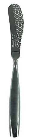 BOSKA Streichmesser Monaco+ Nr.1 / mit flexibler Klinge/Edelstahl/Silber / 210 x 23 x 8 mm