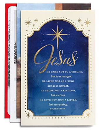 DaySpring - Christmas Classics - 60 Christmas Boxed Cards and Envelopes (J4793), Multi