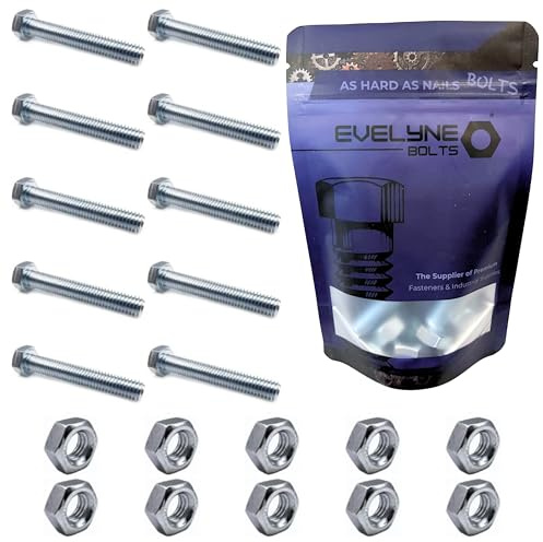 M6 Nut and Bolt Set (M6 x 40mm Bolts + Nuts)