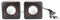 VBESTLIFE Mini 3.5mm Jack USB Wired Stereo Speaker for Desktop Laptop PC, Computer, MP3, MP4, Black(Two-channel)