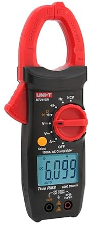 UNI-T 2117R True RMS 1000A AC Clamp Meter 10000AC/DC Voltage ACA frequency measurement: 20H～10kHz