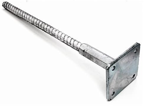 P-Pfostenträger/Pfostenträger Typ P zum Einbetonieren, höhenverstellbar (520-580 (mit Platte Typ P))