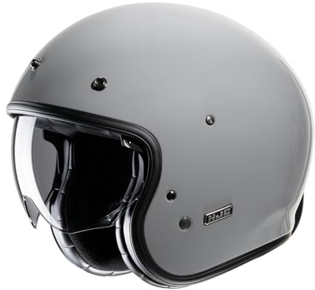 HJC V31 Casco Jet Moto, Unisex, Nardo Grey, M