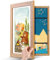 Kids Art Frame Picture Frame - A3 Size, Füllbare Bilderrahmen - Creative Display for Children's Artwork, Ideal for Home Decoration and Gifts, Colorful and Durable Design