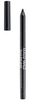 Malu Wilz Glam Eyeliner Stift Nr.1 Black Sparkle - Luxuriöses Augen Make-up mit Glitzer- & Glanz Effekt, Langanhaltend bis zu 17 Stunden, absolut wischfest
