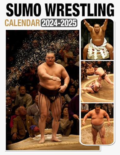 Sumo Wrestling Calendar 2024 - 2025: Bring Joy and Stay Organized with Our 24-Month 2024-2025 - Perfect for Gifting or White Elephant Parties, Christmas Gift