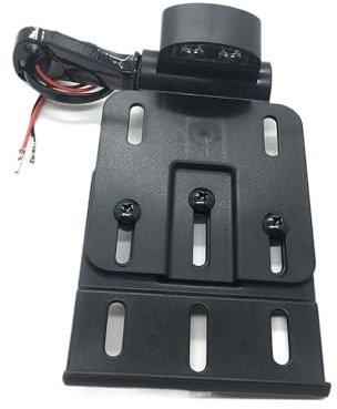DINGYIG Für H&Arley Für Sportster XL883 XL1200 Für Dyna Low Rider FXDLS Für Street Bob Für FXDB Motorrad Seite Kennzeichen Halter Halterung