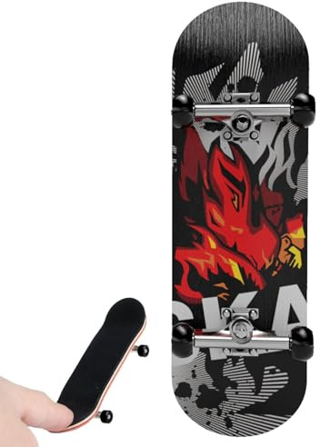 Generisch Finger-Skateboard, Fingerspielzeug mit Upgrade-Kugellagerrädern | Fingerbretter, Skateboard-Fingerbretter für Skateboard-Lernspielzeug, Partygeschenke, Neuheitsspielzeug