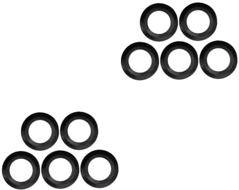 jojofuny 2sets Ersatz Waschbecken Sieb Dichtung Waschbecken Dichtung Für Waschbecken Abfluss Sieb 5 Stücke * 2