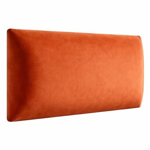 Angelo Wandpolster, 3D Wandpaneele Bett Wandkissen Peach, 30x30 cm | Polsterpaneele - Polster Paneele - Gepolstert Paneele Wand - Polster Paneele - Deckenpaneele - Rechteck