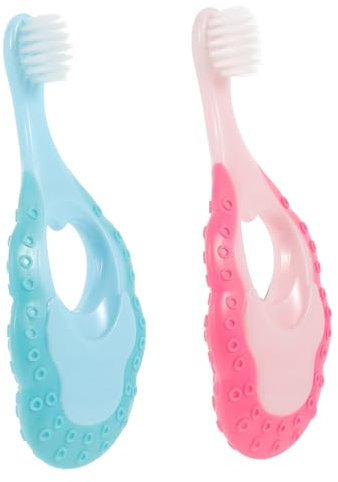 SECFOU Kinderzahnbürste Mit Cartoon-motiven Weiche Bürste Für Zahnreinigung Ergonomischer Griff Reise Und Haushaltsgebrauch