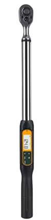 LEBMCBVTVV Llave Dinamométrica Digital 1/2 135 200 340Nm Llave dinamométrica Digital Herramienta de reparación de automóviles con BT Llave Dinamométrica(VTWB-135)