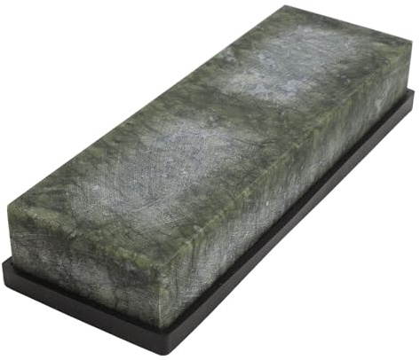 10000 Grit Vert Jade Pierre À Aiguiser 2 Pièces Couteau Pierre À Aiguiser Ensemble Pour Polissage Fin Et Aiguiser Couteaux Outils Et Instruments De Coupe