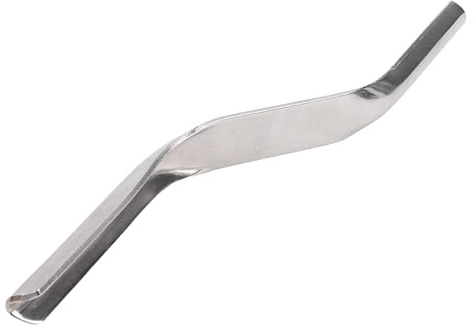 Garosa Cazzuola per Calafataggio, Spatola a Testa Tonda in Acciaio Inossidabile 1/2 X 3/8 Giunto per Mattoni per Stuccatura di Piastrelle e Riempimento di Muri di Mattoni, con Punta