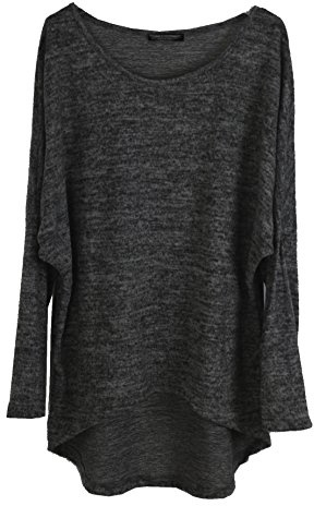 Emma & Giovanni - Pullover Tunika T-Shirt Oversize - Damen