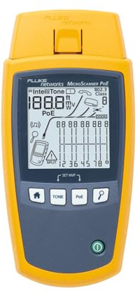 Fluke Networks MS-POE MicroScanner POE verificatore di cavi