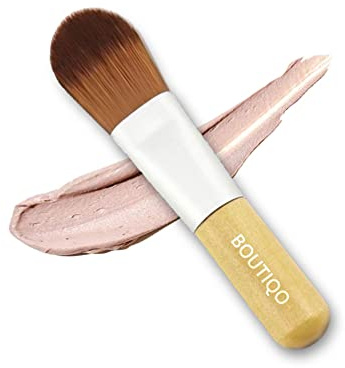 BOUTIQO Professional Face Mask Brush Facial Mud Mask Applicator for Clay Mask, Oils, foudation, Makeup(Mini)