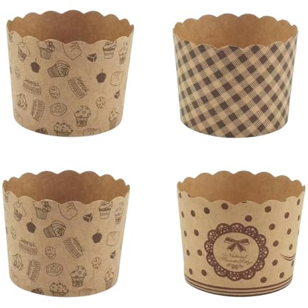 200 Pièces Moules À Cupcakes et Muffins Mini en Carton - Pour Desserts, Mariages et Fêtes d'Anniversaire