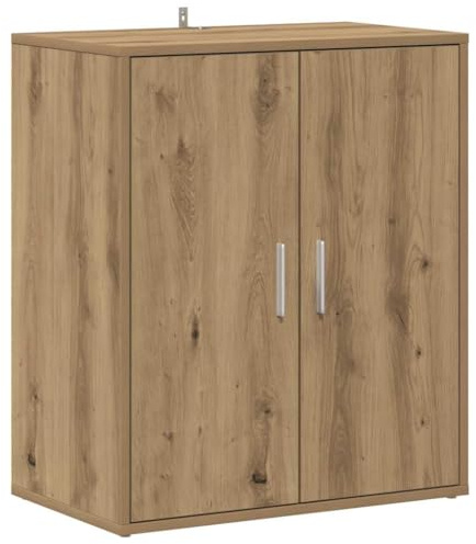 vidaXL Scarpiera Rovere Artigianale 60x35x70 cm in Legno Multistrato, mobile per scarpe, mensola per scarpe, porta scarpe, armadio per scarpe