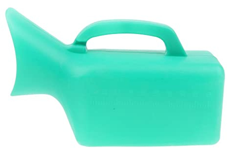 Urinoir réutilisable et lavable pour femmes âgées handicapées Vert 1000 ml