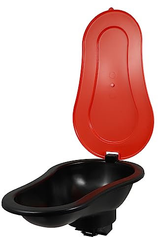 Abaodam Portable Camping Toilet Lid Waterproof and Odor-free Temporary Squatting Toilet for Outdoor Activities Travel and Car Use