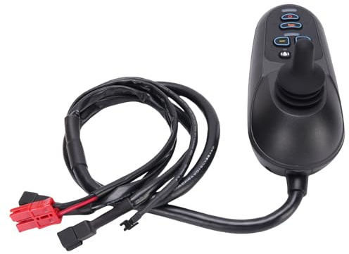 Luocute Controlador de Palanca de Mando para Silla Eléctrica, Control Estable de 50 A con Función de Retención de Rampa EABS, para Sillas de Ruedas Eléctricas, Robots Inteligentes