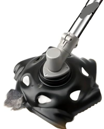 Accessoire Universel de Coupe de Brosse à Mauvaises Herbes pour Tondeuse à Gazon avec Conception de Plateau pour Outils de Jardin, Noir