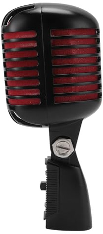 Focket Dynamisk Mikrofon, Kardioid Pickup Mönster Zinklegering Retro