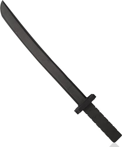 Katara 1771 - Schwarzes Schaumstoffschwert, Ninja Kostüm Verkleidung – Ungefährliches Accesoire (55 cm)