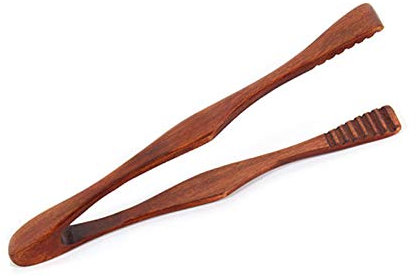 1 pinza da cucina, in legno, per tostapane, per cucina, campeggio, grill, buffet, ristorante, ecc