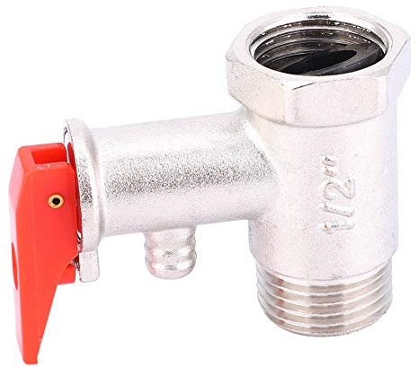 Überdruckventil Boiler - Einlassinstallation Überprüfen Messing Zuverlässiges Ventil Wasser Rückschlagventil 1/2 Zoll für 0,9 MPa + 100 ℃