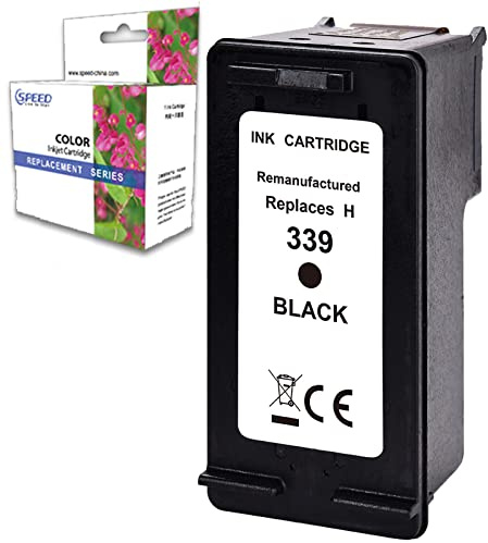 Kompatible Druckerpatrone für HP 339 XL Schwarz 339XL Drucker Deskjet 5740 5940 6540 6620 6840 6940 6980 9800 Officejet 7110 7130 7310 7410 Photosmoos Art. 2570. 2575 2610 8450 8750 D1560