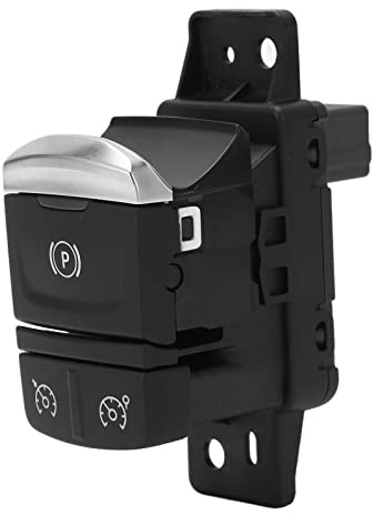 Jadeshay Commutateur de Frein à Main de Voiture, Bouton de Commutation de Frein à Main Électronique 363216544R Remplacement Haute Sensibilité (Noir)