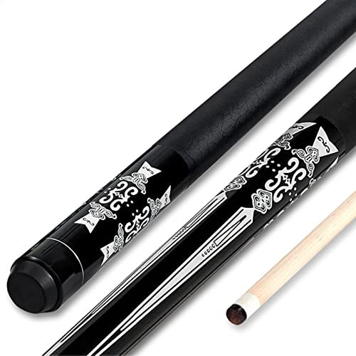 Billard Kö Billard Queue 18–20 Snooker-Queues Verfügen über Einen 57-Zoll-Leichtschaft Und 13 Mm für Mehr Geschwindigkeit Und Kraft Mwh0607(Color:A,Size:13MM)