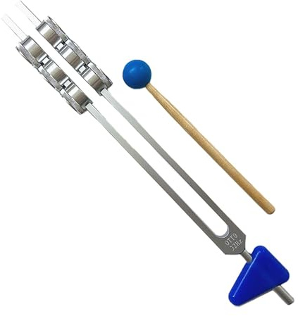 Perfeclan Stimmgabel, multifunktional, mit -Dreieck, Violine, Gitarre, Stimmgerät, Musik-Stimmzubehör für Mandolinen, Klaviere