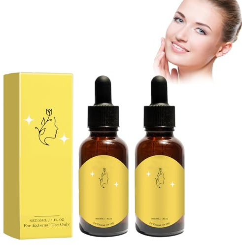 Dyceittdia 2PCS Frankincense infused Face oil, Olio Essenziale di Legno D'incenso, Idratare e Nutrire il viso, Rassodante per la Pelle, Olio Essenziale per la Cura Quotidiana, 2PCS*30ml, serums3