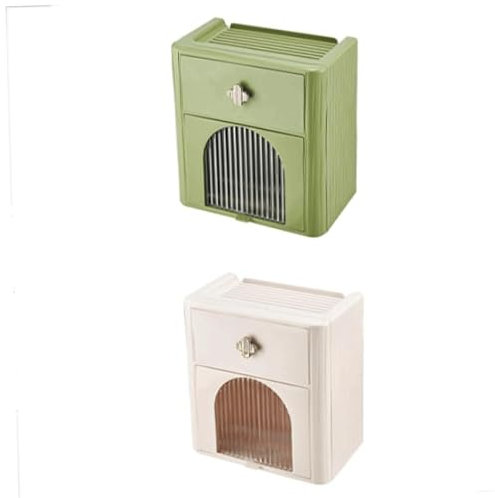 WOYZDQ Modern Wandmontierte Taschentuchbox-Abdeckung, einfache Taschentuchhalterbox, einzigartige Taschentuch-Aufbewahrungsbox für Badezimmer, Küche, Kommode, Badezimmer-Dekor Nützlich