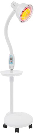 Atnhyruhd Infrared Light Stand Infrarotlampe 275W Infrarot-Wärmestrahler rotlichtlampe wärmelampe Red Light Near Infrared Heat Lamp with Flexible Arm