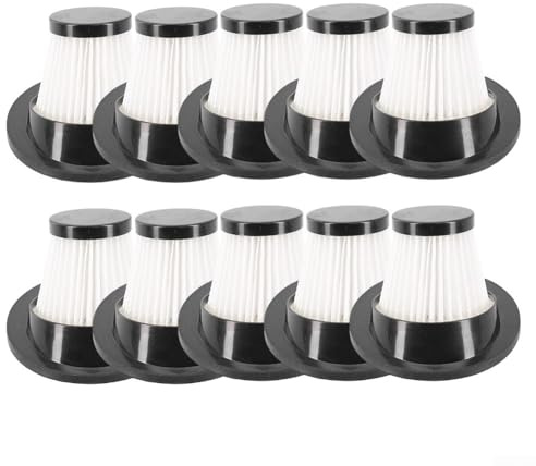 NbgrvB Vacuum Handheld Filters,Washable Filters Fits,Replacement HEPA Filter For VacLife Cordless Vacuum Cleaners Effective Filter Cartridge(10 PACK)
