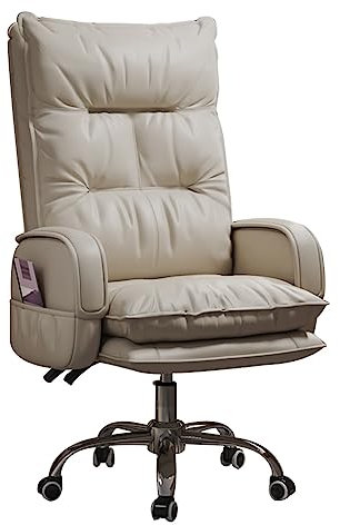 Gaming Home Desk with Wheels for Adults Adjustable Computer Sofa Desk for Living Room Beige Portable and Comfortable Leisure Desk