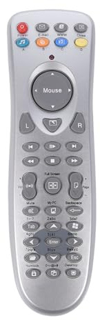 Tastiera Wireless Portatile JUROUPI Controllo Laptop PC USB con Ricevitore a Infrarossi