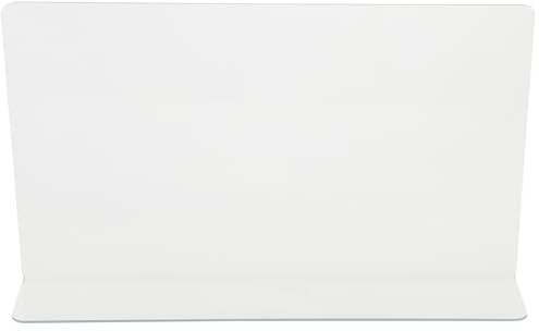 ANDRESLAD Paraspruzzi per Bagno Angolare Trasparente in PVC Resistente, Schermo Anti-Schizzi per Doccia e Bagno, Accessorio Facile da Installare per Protezione Angolo