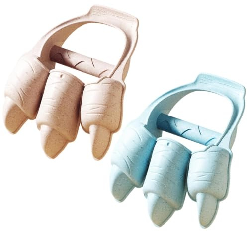 Generisch Strandschaufeln für Kinder – Baggerschaufel, 2-teilige Winter-Schneeschaufeln für Kinder, Mädchen, Outdoor, Garten, Weg, Hinterhof, Kindergarten, Pool, See