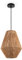 Paco Home Lámpara De Suspensión Ratán Mesa Comedor Colgante Lámpara E27 Papel Boho, Farbe_MuVa:Naturaleza (Ø30cm), Tipo de luminaria___Color:Lámpara colgante - Negro